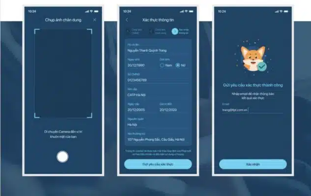 Hoàn tất xác thực Foxpay