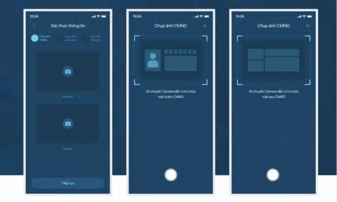 Xác thực thông tin ví Foxpay mặt sau