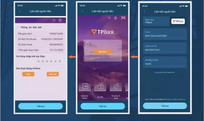 Nhập mã PIN xác thực Foxpay