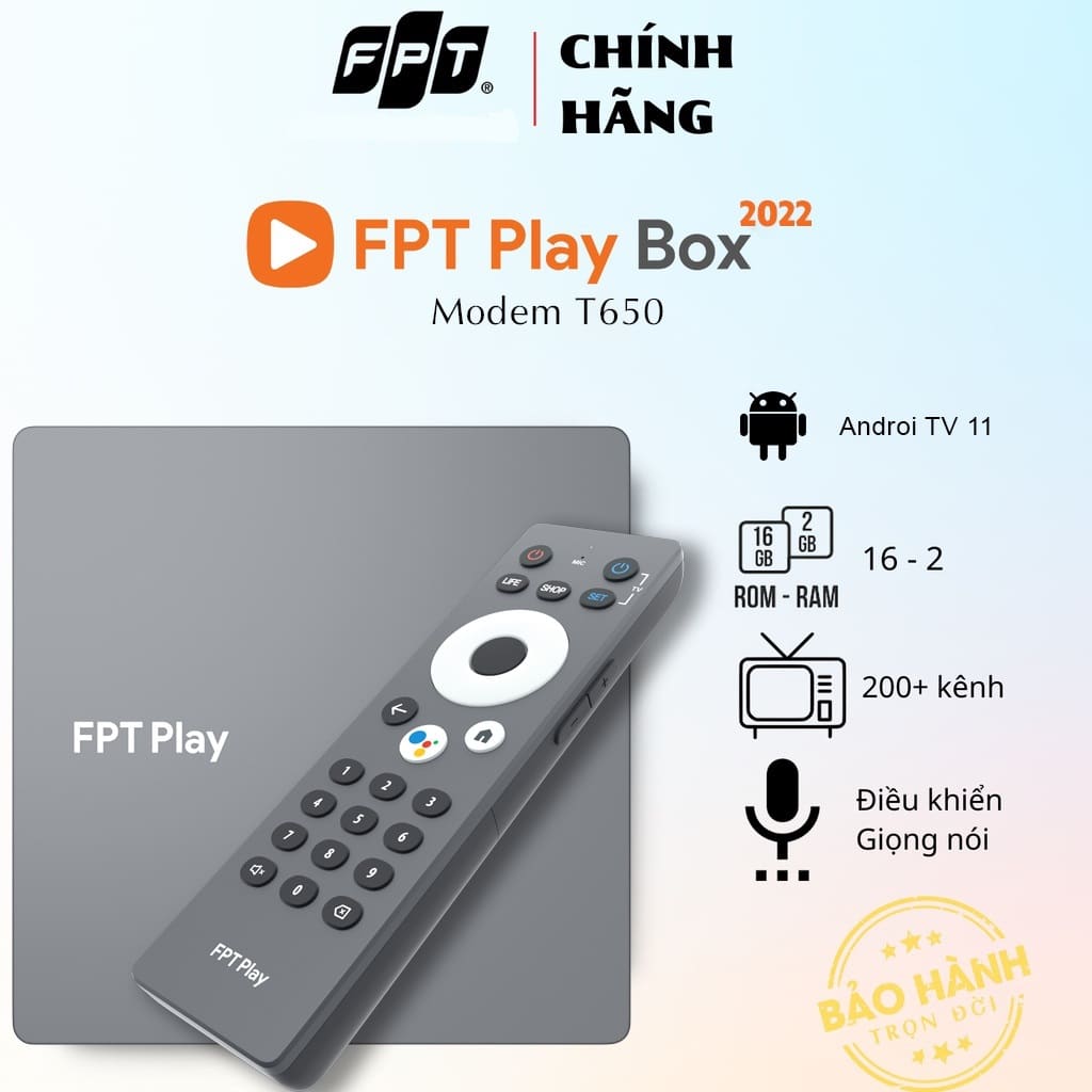 Sản phẩm truyền hình FPT Play Box T650