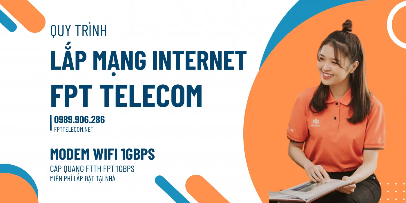 Lắp đặt Internet FPT tốc độ cao, lắp mạng WiFi FPT nhanh chóng, uy tín và chuyên nghiệp